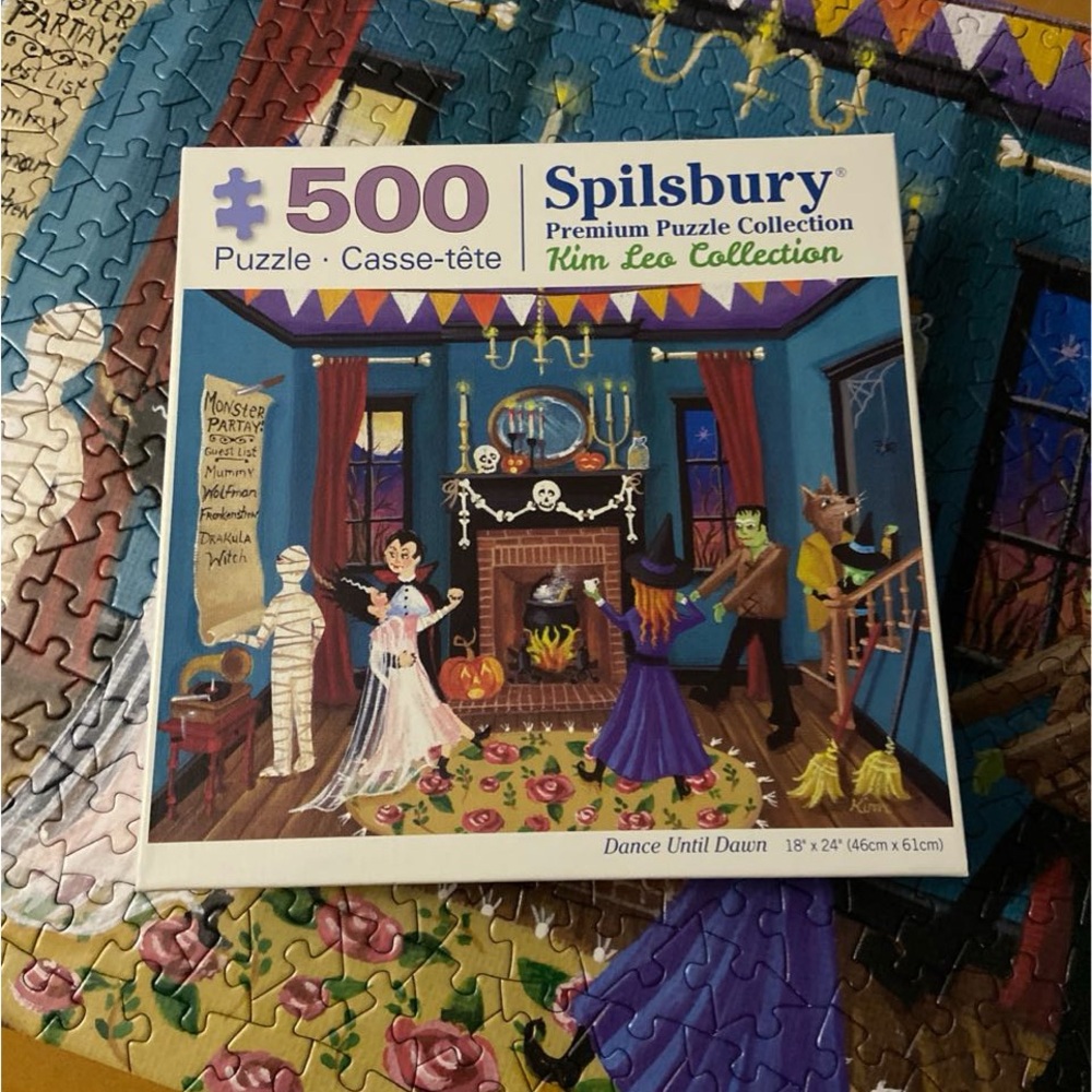 Kim Lee Collection Spilsbury 500-Piece Puzzle - Dance Until Dawn